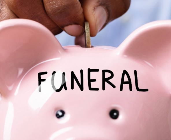 Raising money toward funeral costs