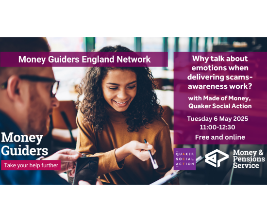 Why talk about emotions when delivering scams-awareness work?