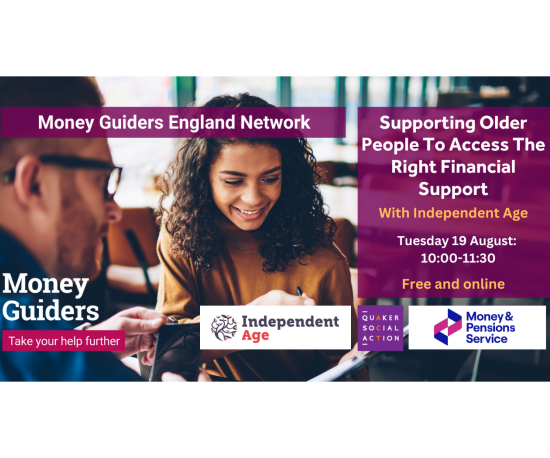 Supporting Older People to Access the Right Financial Support