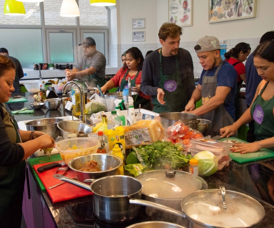 Cook Up participants face homelessness